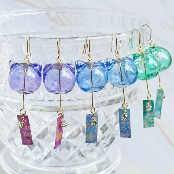 ねこまる様 リクエスト 3点 おまとめ商品 ハンドメイドピアス イヤリング ねこまる様 リクエスト 3点 おまとめ商品 ハンドメイドピアス