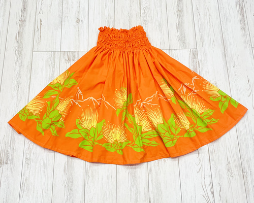 TUTÚVI フラダンス スカート 黄色 フラダンス衣装、パウスカート