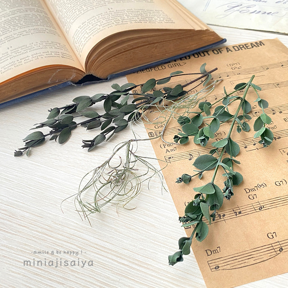 グリーンミックス　ユーカリVer.　撮影背景やイベントのディスプレイに！ 1枚目の画像