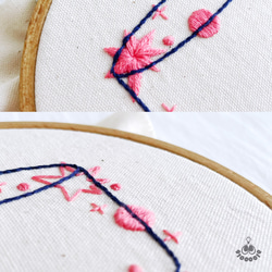 【動画あり】イニシャル デコ 刺繍 IDEable LIGHT サマードリンク：IDL_K03 16枚目の画像