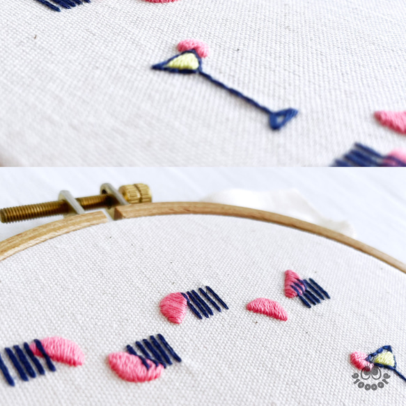 【動画あり】イニシャル デコ 刺繍 IDEable LIGHT サマードリンク：IDL_K03 19枚目の画像