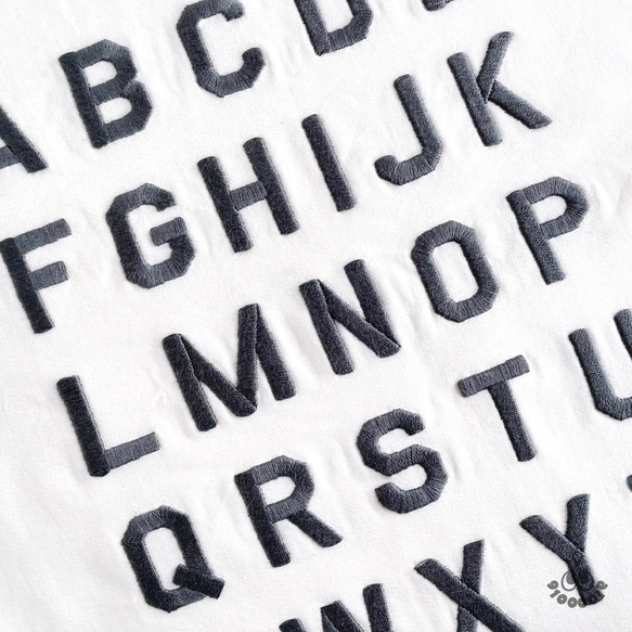 【動画あり】イニシャル デコ 刺繍 IDEable LIGHT サマードリンク：IDL_K03 4枚目の画像