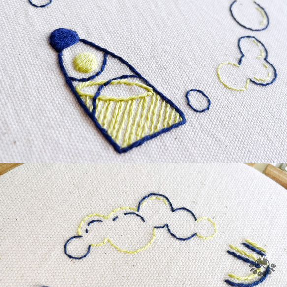 【動画あり】イニシャル デコ 刺繍 IDEable LIGHT サマードリンク：IDL_K03 18枚目の画像