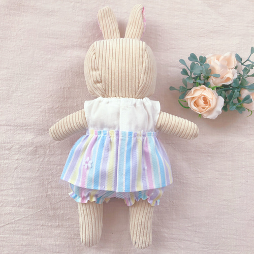 期間限定価格♡着せ替えぬいぐるみ ワンピースセット うさぎ2カラー