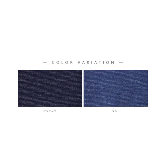 岡山児島デニムジャンパースカート／8オンスソフトデニムワンピース／スラッシュネック／ブルー／linum jean 13枚目の画像