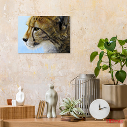 アクリル画  原画「Cub」 SMサイズ  一点物 送料無料 8枚目の画像