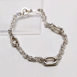 SILVER925-14 ブレスレット シルバ−925 調整可能 巾着付 ジュエリー