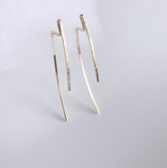 【期間限定】【夏の福袋no.3】Flowピアス&Grainパールイヤーカフ 10枚目の画像