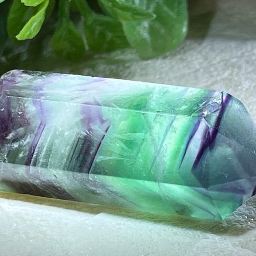 エンジェルフェザー フローライト マルチカラー 蛍石 ポイント 原石