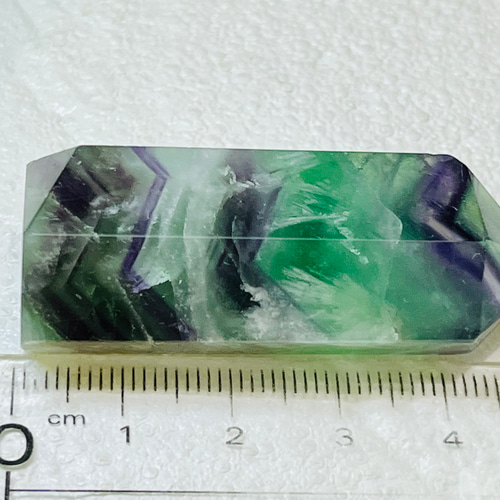 エンジェルフェザー フローライト マルチカラー 蛍石 ポイント 原石