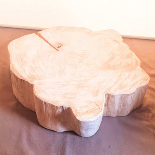 特大サイズ 天然アロマ ひのきの切株テーブル 根元末広がり 超特大サイズ 天然アロマ ひのきの切株テーブル 根元末広がり 天然