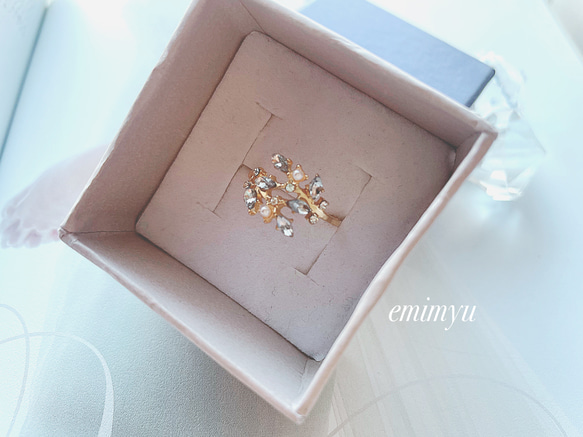3set Crystal Elegant Ring 2枚目の画像