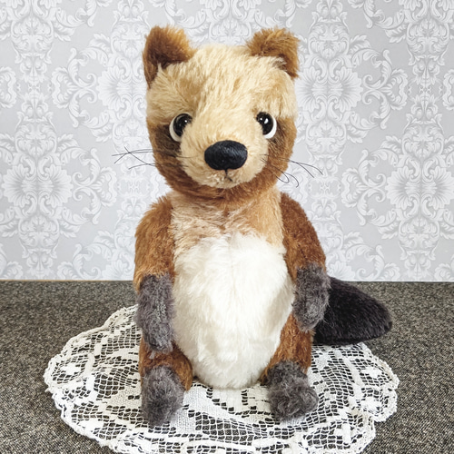 たぬき／テディベアタイプの子狸さん 約25cm ぬいぐるみ