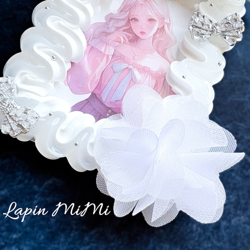 白 クリア ツートン うねうね ホイップデコ 硬質トレカケース B8