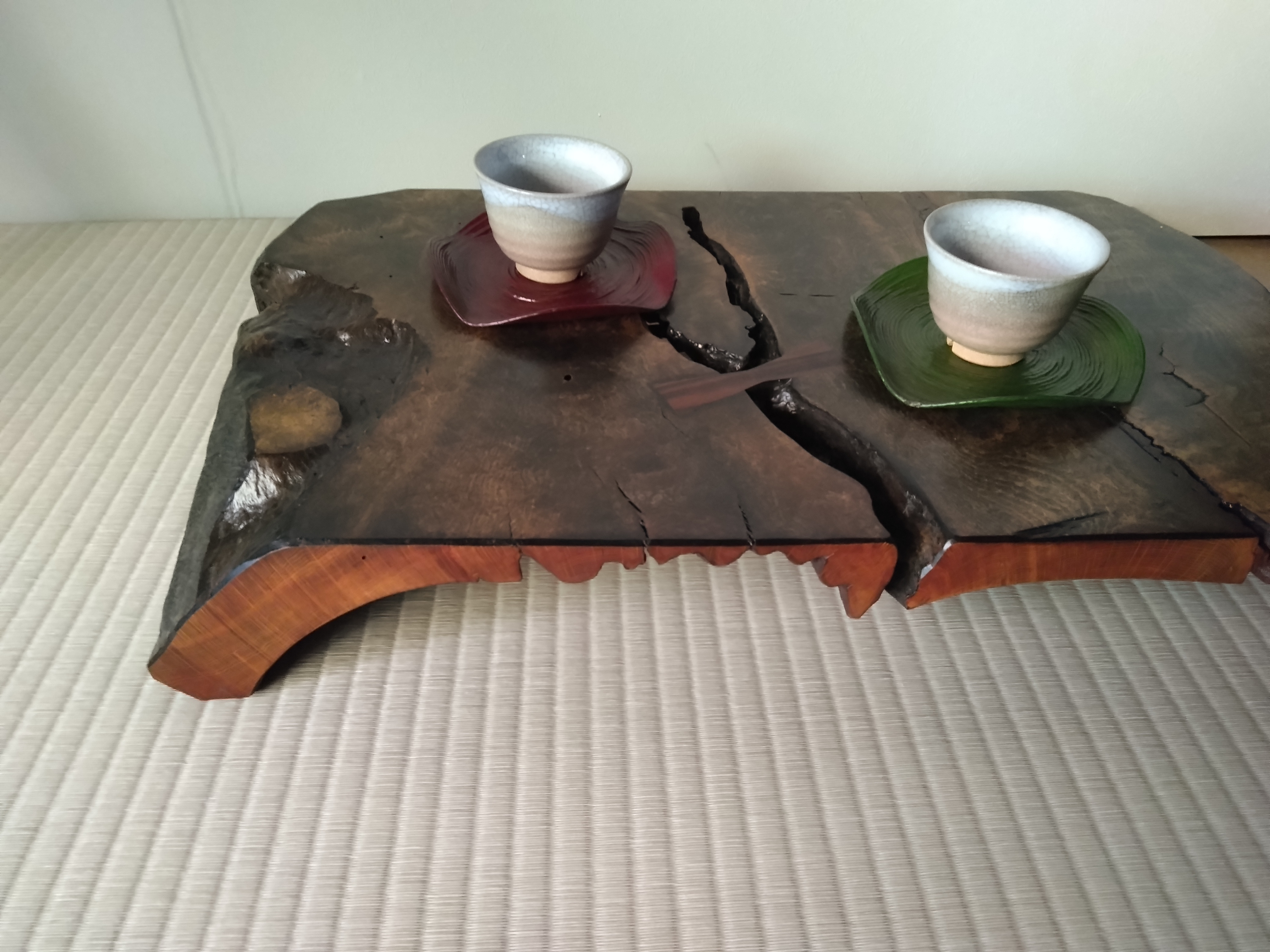 超ローテーブル・楓の酒卓　〜置き床・ディスプレイなどにも