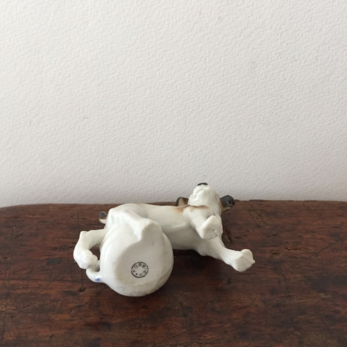 ウィペット　置物　Christina Cummings  イギリス製 アンティーク犬の置きもの figure イギリス ギフト プレゼント