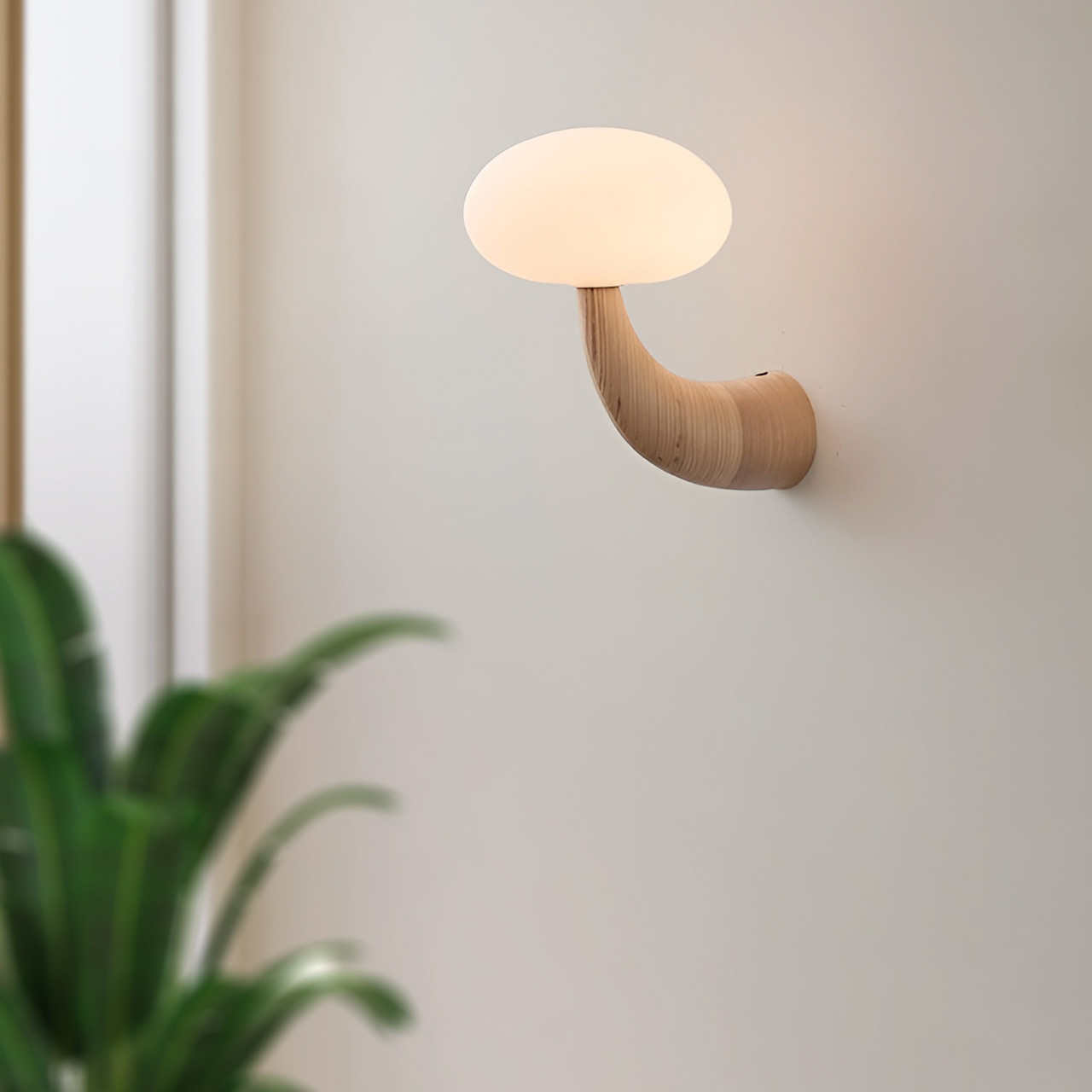 大正レトロスタイル 北米産アッシュウッドウォールランプ ハンドメイドオリジナルウッド 423W