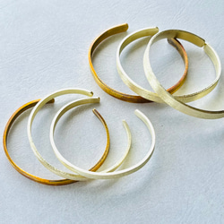 アンティーク風Brassバングル（単品） 4枚目の画像