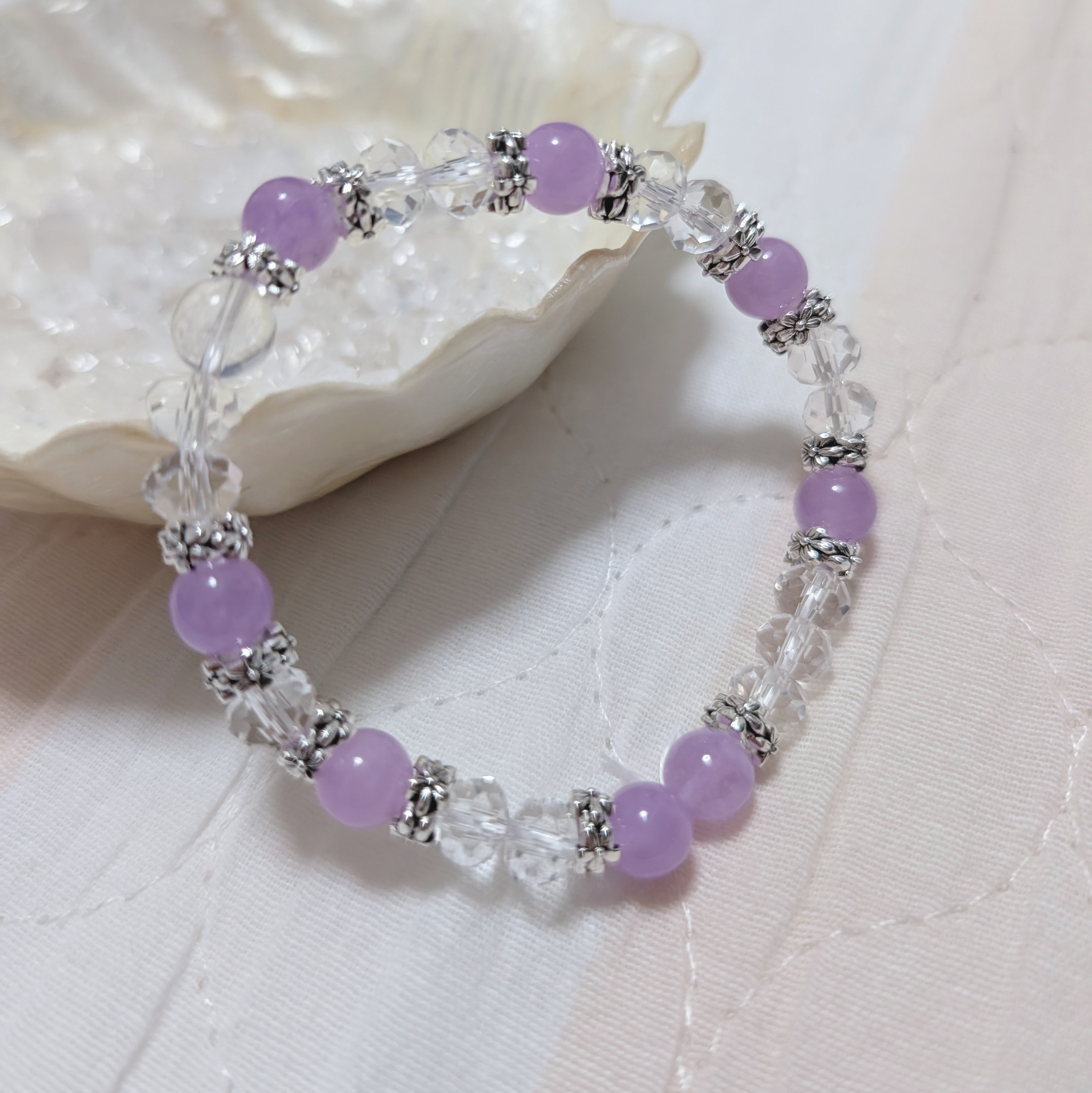 ラベンダーアメジスト/8mm/女性/男性