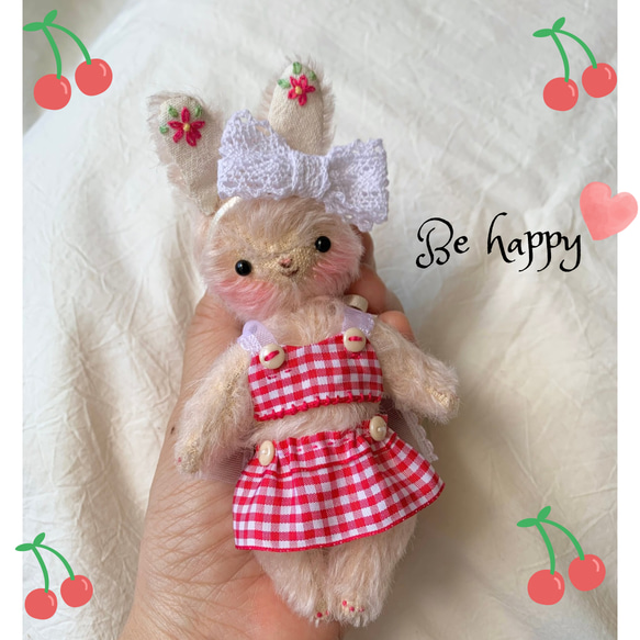 優しいウサギさん♡いつも一緒♡コニーちゃん14㎝ ぬいぐるみ