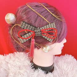 九重髪飾り２点 ポンポネットおびあげ 楽天市場】九重 髪飾りの通販