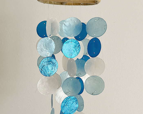 シェル 風鈴 貝殻 貝殻風鈴 シェルモービル（DIYタイプ）吊り下げ