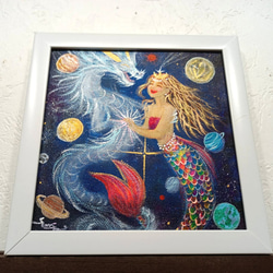 風水最強開運縁起絵画＊光皇后鳳凰と金龍帝王龍神～陽巡活勢光輪〜太陽　幸運　金運 風水最強開運縁起絵画＊光皇后鳳凰と金龍帝王龍神～陽巡活勢光輪