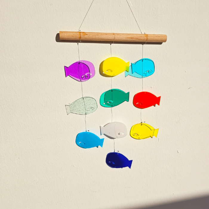 サンキャッチャー アクリルモービル DIY 風鈴 夏休み工作 子供工作 イベント