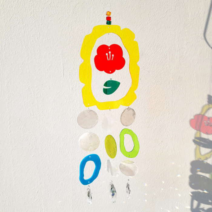 サンキャッチャー アクリル モービル DIY シェル風鈴 貝殻風鈴 夏休み工作 子供工作 イベント