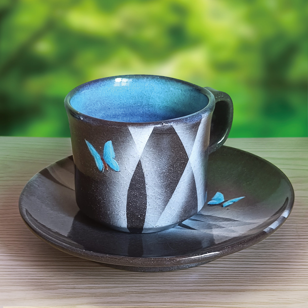 【陶器】ユリシスのコーヒーカップ