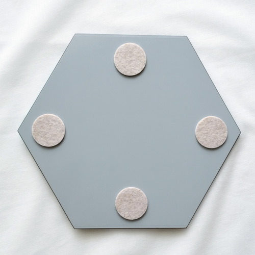 送料無料】輝く海のアート（21×18㎝）シーブルー 海レジン