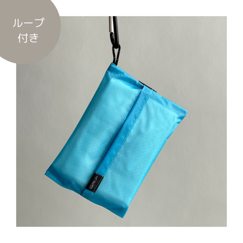 わたしの身じたく3点セット ポケットティッシュケース＋A6マチ付き