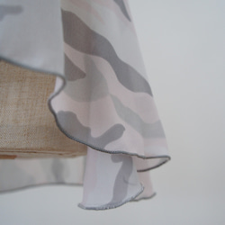 バレエ　ラップスカート[カモフラージュ・パステル40-110] U083 camo pastel 8枚目の画像