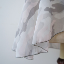 バレエ　ラップスカート[カモフラージュ・パステル40-110] U083 camo pastel 3枚目の画像
