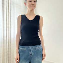 【Ⅴネック♡キャミソール♡３枚セット】涼しいアイスシルク│軽やかで薄手│細見えシルエット│フェミニン│T-212JM 9枚目の画像