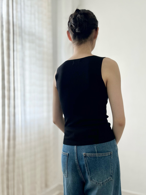 【Ⅴネック♡キャミソール♡３枚セット】涼しいアイスシルク│軽やかで薄手│細見えシルエット│フェミニン│T-212JM 10枚目の画像