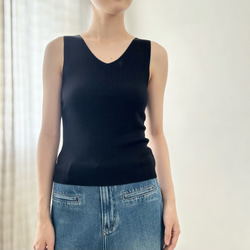 【Ⅴネック♡キャミソール♡３枚セット】涼しいアイスシルク│軽やかで薄手│細見えシルエット│フェミニン│T-212JM 8枚目の画像