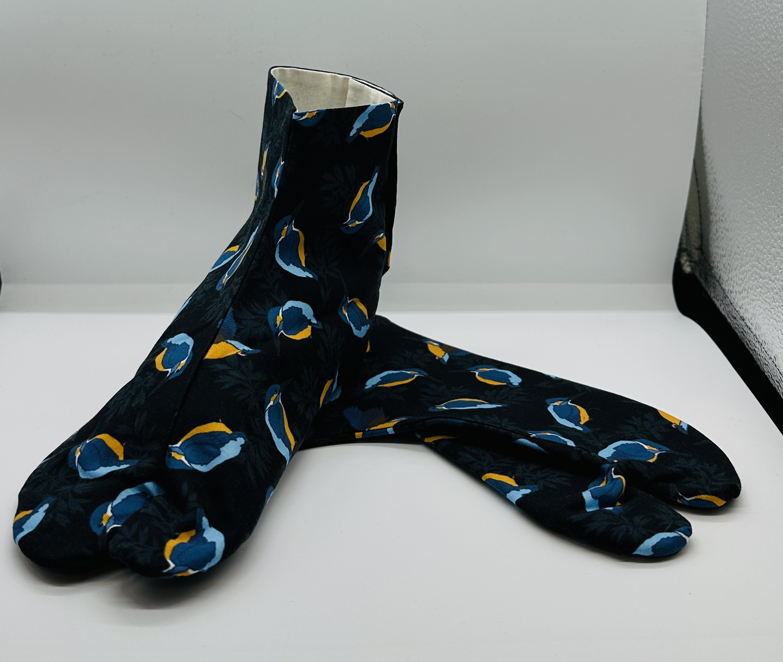 デザイン足袋　162番　カワセミ