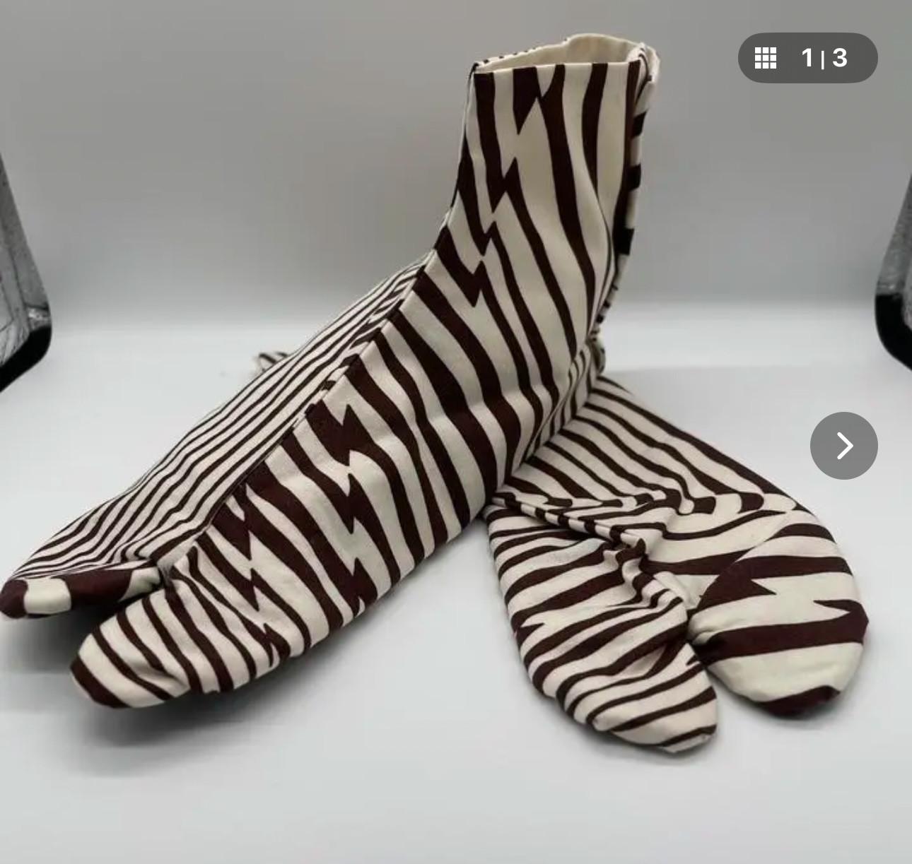 デザイン足袋　63番　ゼブラ　C