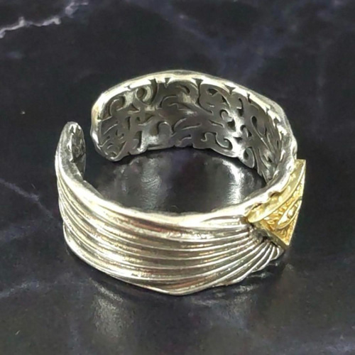 メキシカンジュエリー NAVAVO HOPI sterling刻印 Amazon.co.jp: メキシカンジュエリー リング3個セット 925刻印