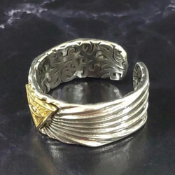 特別価格　刻印入り　silver925 メンズ　銀　指輪　メキシカンジュエリー　シルバー　フリーサイズ　ギフト 4枚目の画像