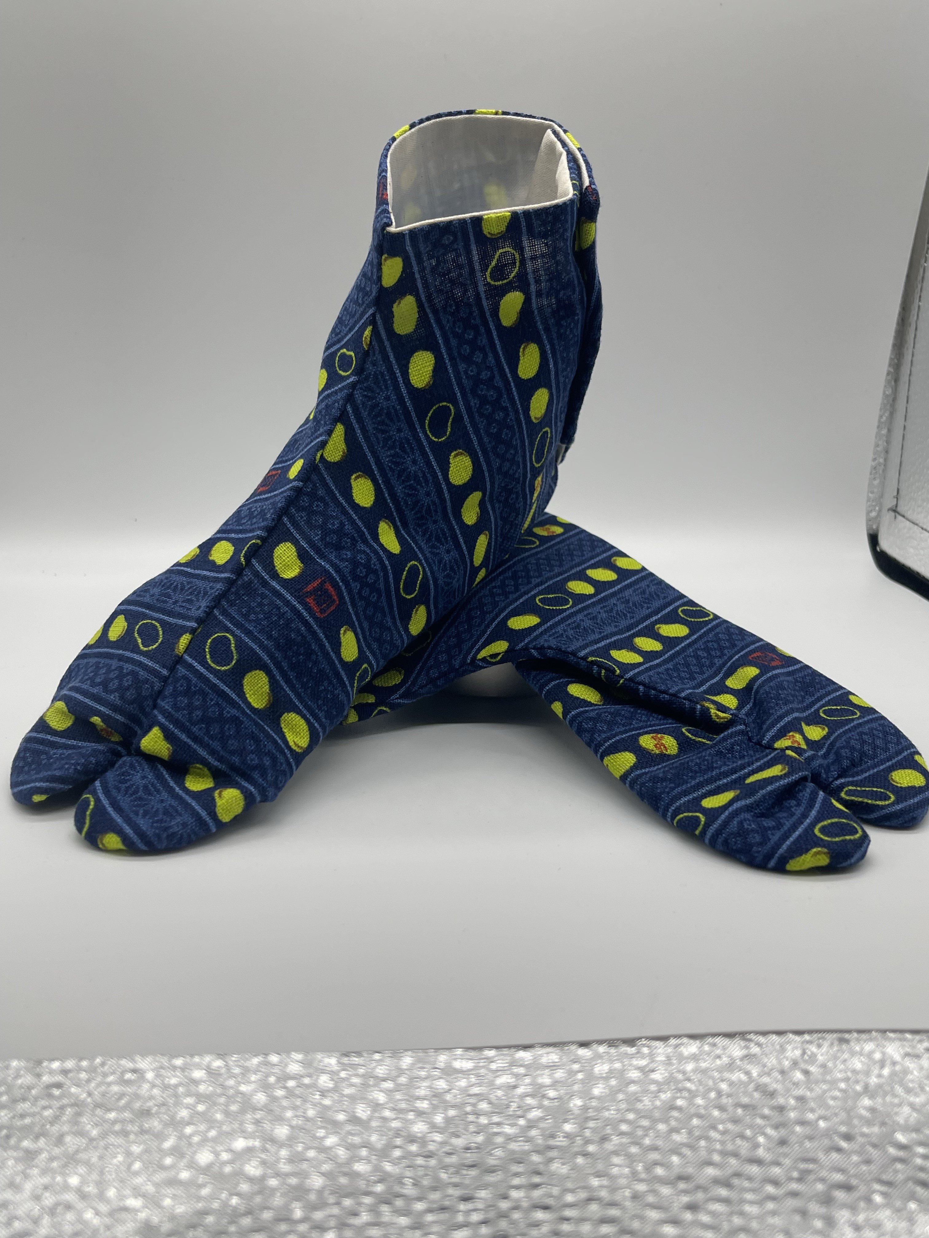 デザイン足袋　1番　お豆さん