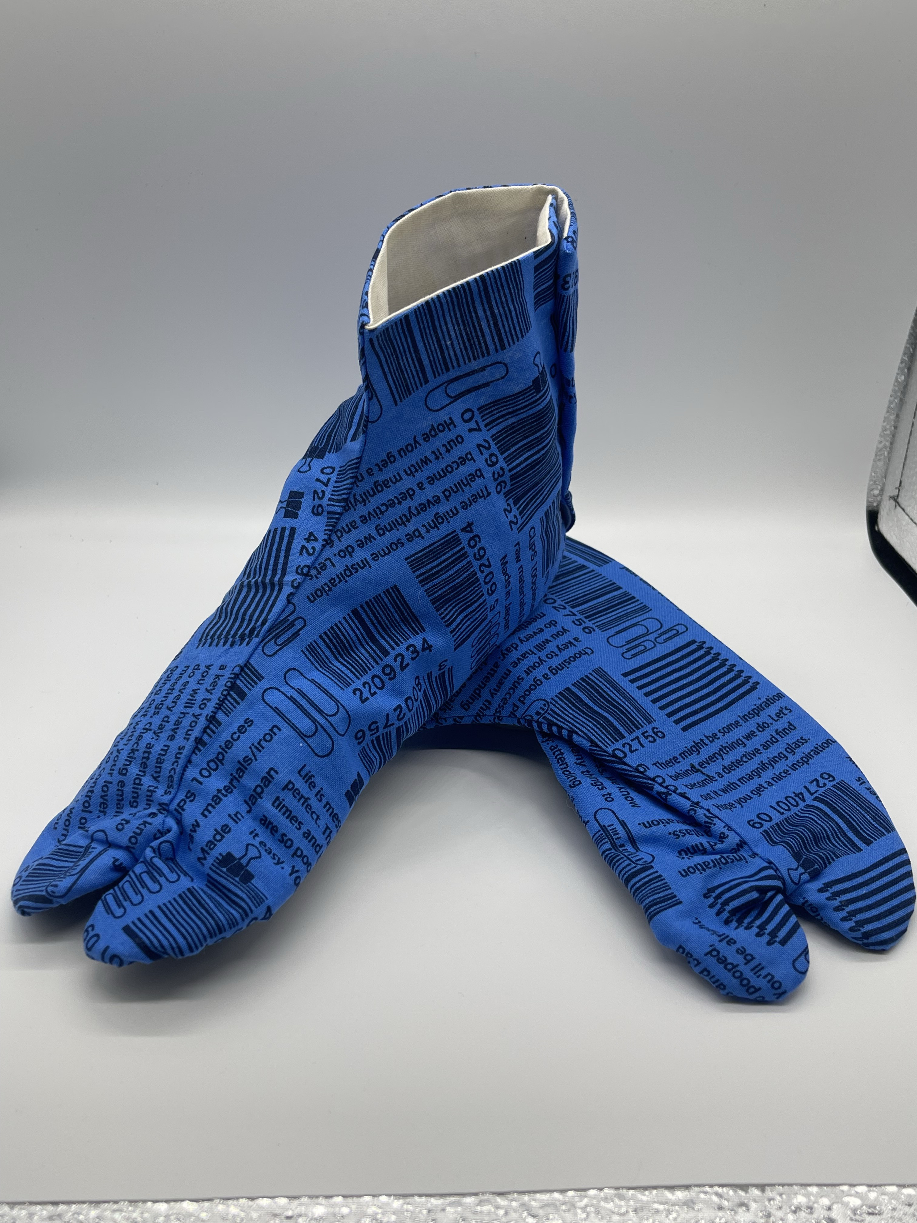 デザイン足袋　135番　バーコード