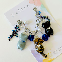 猫（ねこ） バッグチャーム のおすすめ人気通販｜Creema