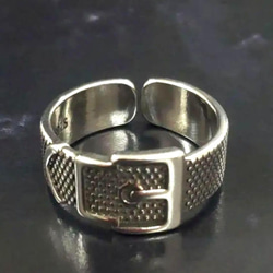 オープン特価　刻印入り　silver925 メキシカンリング　ユニセックス　銀　フリーサイズ　 2枚目の画像