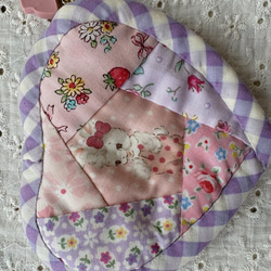 ハンドメイド パッチワークポーチ ハローベイビー その他