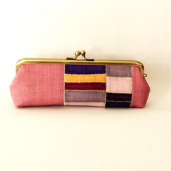 送料無料】韓国手芸・ポジャギのタペストリー（麻）/ テーブルマット