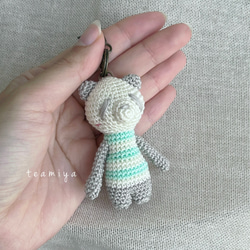 ギョーザくん キーホルダー あみぐるみ teamiya 通販 19514326｜Creema