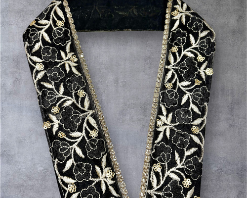 重ね襟 伊達襟 飾り衿 ラインストーン 重ね襟 振袖 成人式 結婚式 卒業