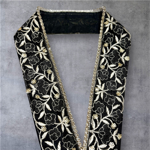 重ね襟 伊達襟 飾り衿 ラインストーン 重ね襟 振袖 成人式 結婚式 卒業